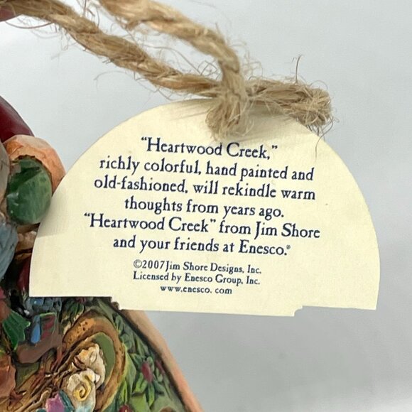 Jim Shore 2007 Heartwood Creek Two By Two Santa 4007947 Noah’s Ark Santa - Picture 10 of 10